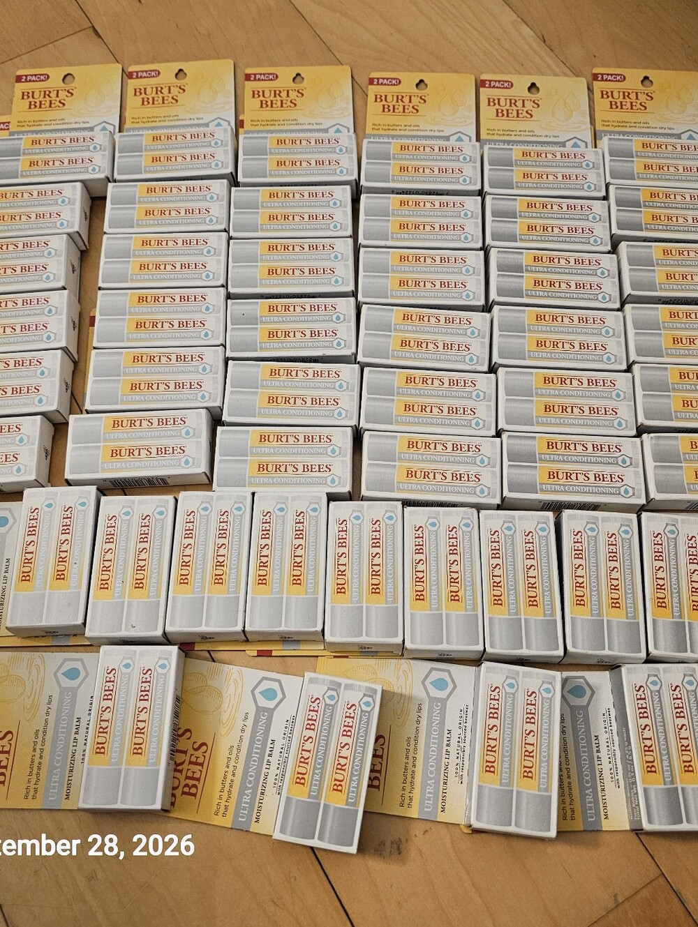 100 Burts Bees Lip Balm Ultra Conditioning Kokum Moisturizer Shea Cocoa Butter
